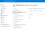 New Admin tasks node in the Intune admin center